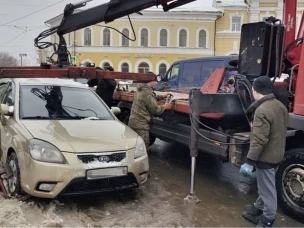 19 автомобилей эвакуировано за три дня с трамвайных путей и остановок в Нижнем Новгороде